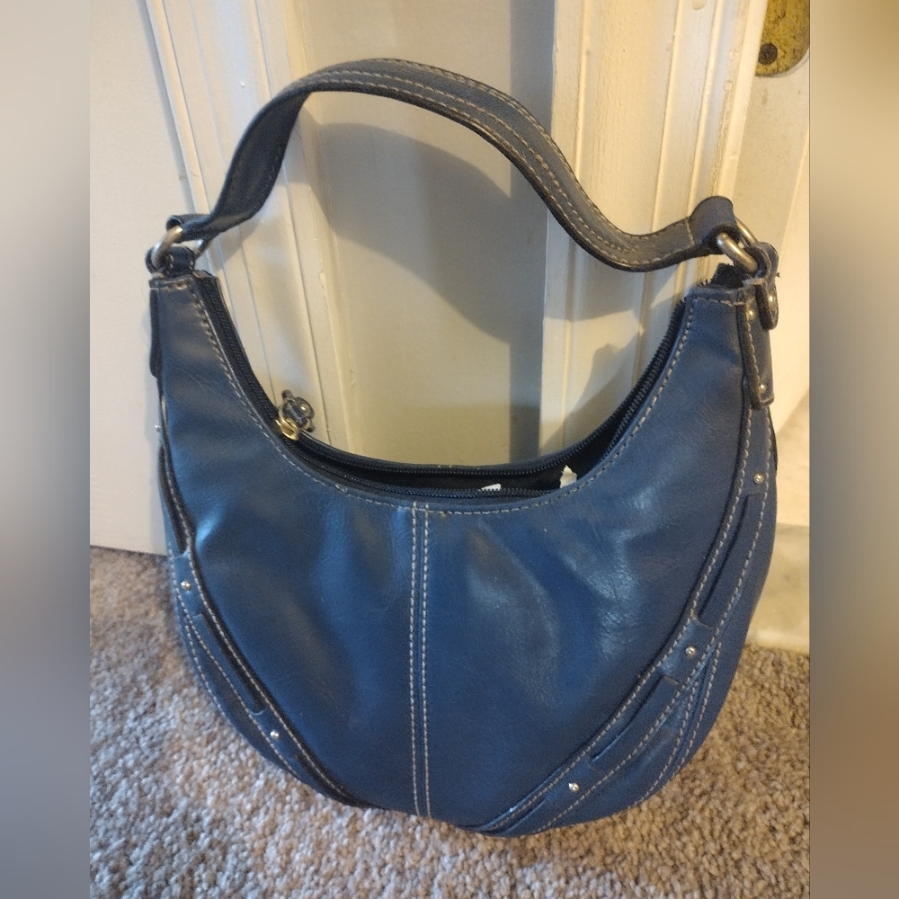 Small blue purse
